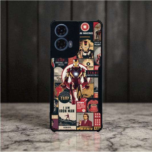 Iron Man Mobile Cover For Motorola G24 Power