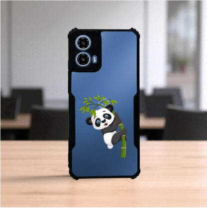 Panda and Tree Mobile Cover For Motorola G45