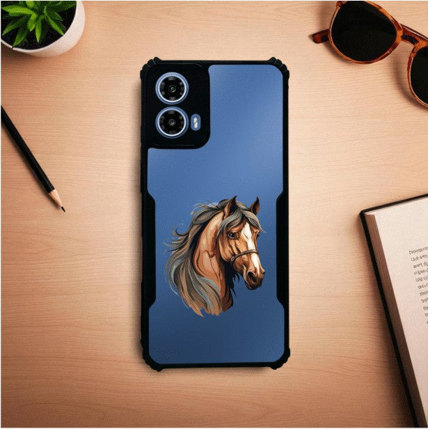 Horse Mobile Cover For Motorola G45