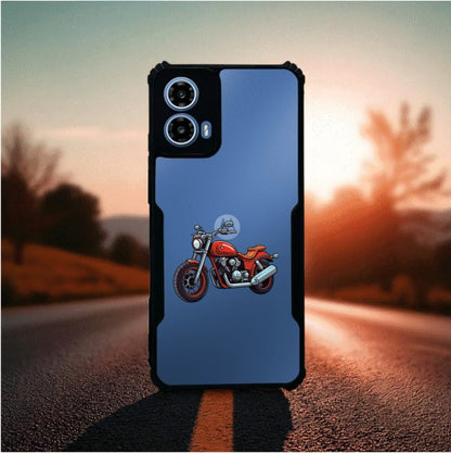 Bike Mobile Cover For Motorola G45