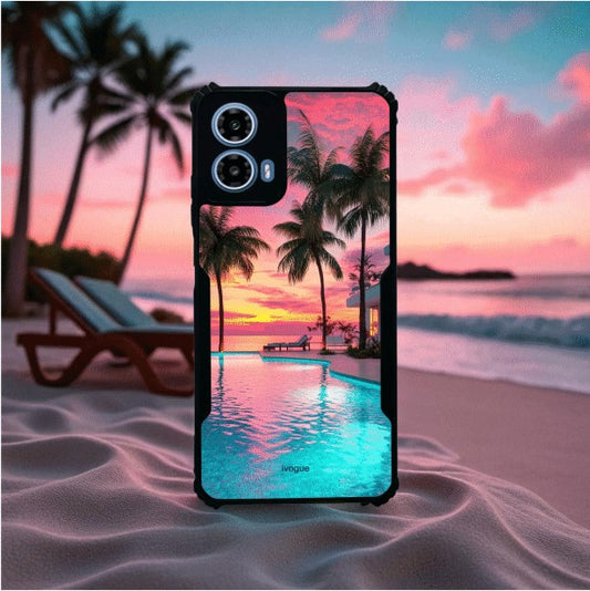 Sunset Serenity Mobile Cover For Motorola G34