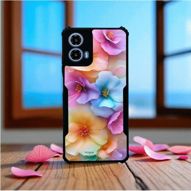 Bloom Bliss Mobile Cover For Motorola G34