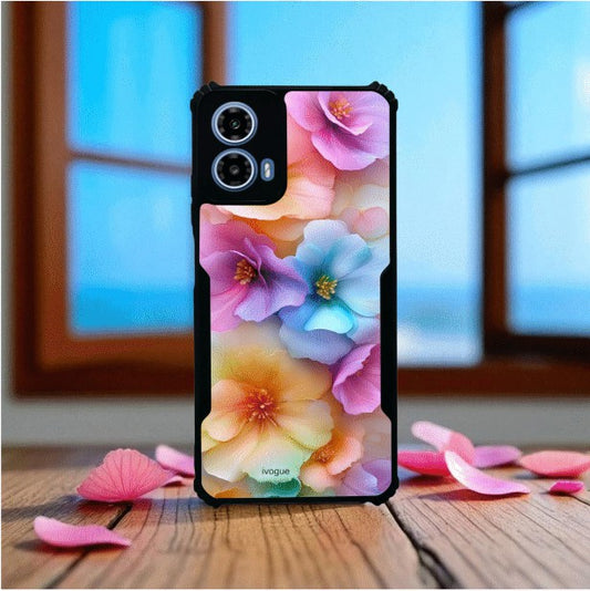 Bloom Bliss Mobile Cover For Motorola G34