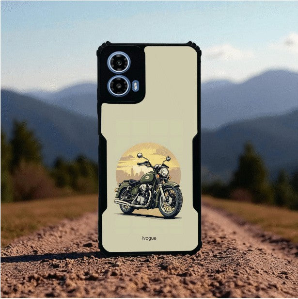 Olive Road King Mobile Cover For Motorola G34