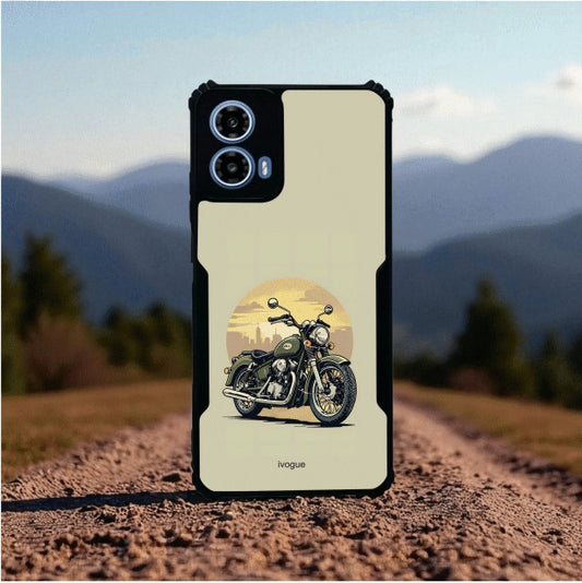 Olive Road King Mobile Cover For Motorola G34