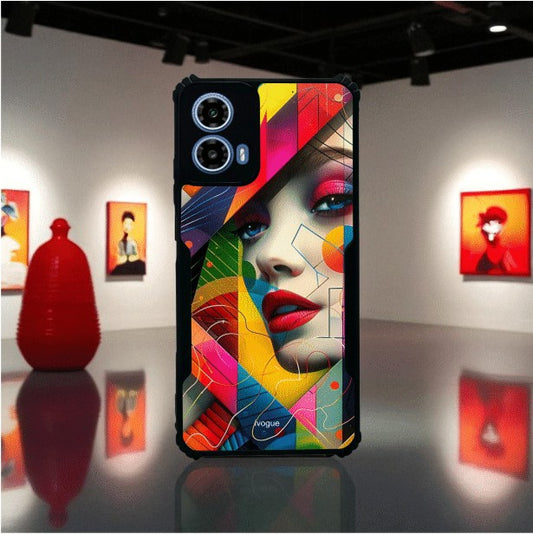 Modern Art Mobile Cover For Motorola G45