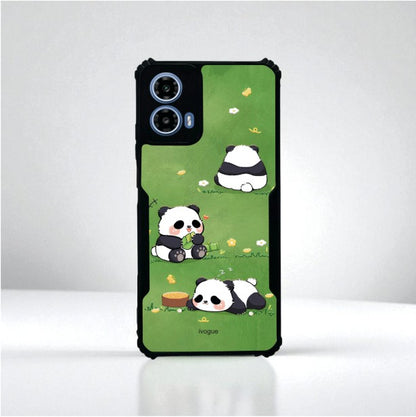 Panda Playground Mobile Cover For Motorola G45