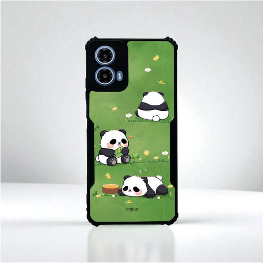 Panda Playground Mobile Cover For Motorola G45
