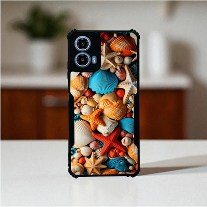Coral Cove Mobile Cover For Motorola G34