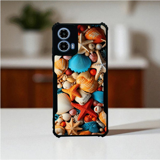 Coral Cove Mobile Cover For Motorola G34