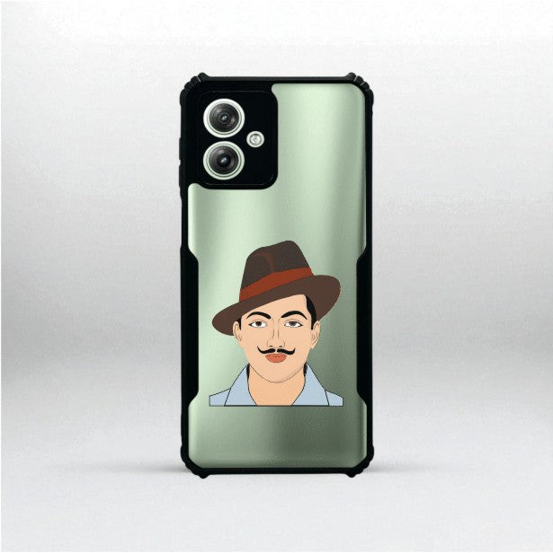 Bhagat Singh Mobile Cover For Motorola G64