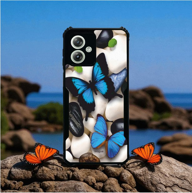 Blue Wings Beauty Mobile Cover For Motorola G64