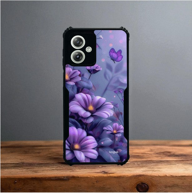 Purple Serenity Mobile Cover For Motorola G64