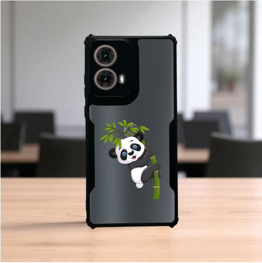 Panda and Tree Mobile Cover For Motorola G85