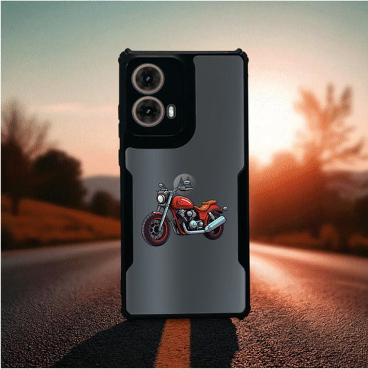 Bike Mobile Cover For Motorola G85