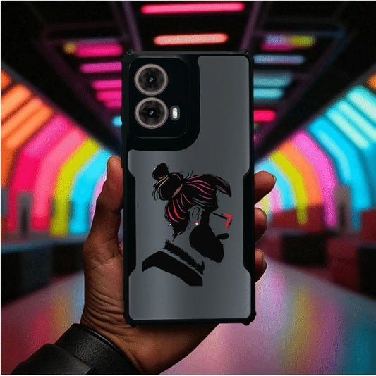 Men's Style Mobile Cover For Motorola G85