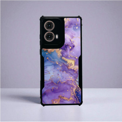 Lavender Luxe Mobile Cover For Motorola G85