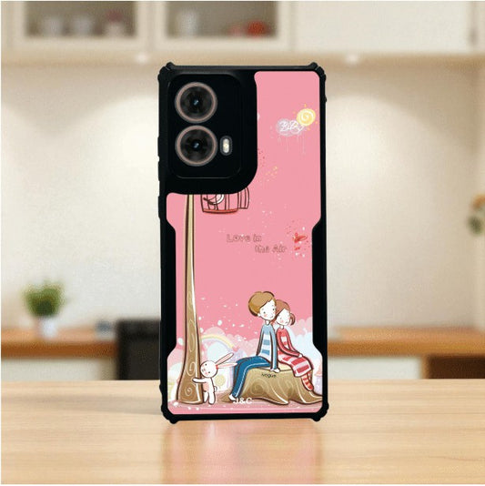 Love in the Air Mobile Cover For Motorola G85