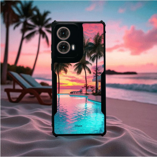 Sunset Serenity Mobile Cover For Motorola G85