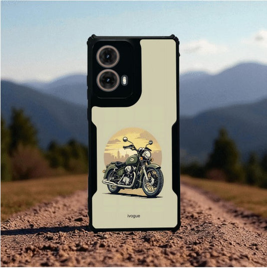 Olive Road King Mobile Cover For Motorola G85