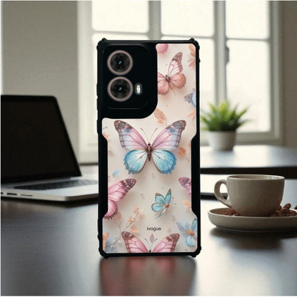 Butterfly Bloom Mobile Cover For Motorola G85