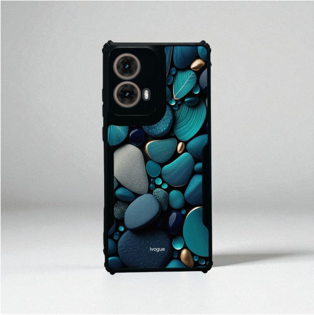 Ocean Pebbles Mobile Cover For Motorola G85