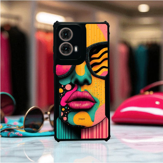 Modern Diva Mobile Cover For Motorola G85
