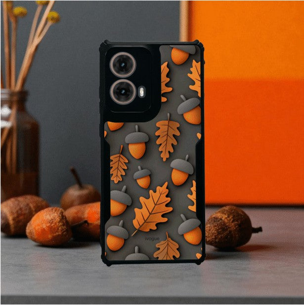 Oak & Acorn Mobile Cover For Motorola G85
