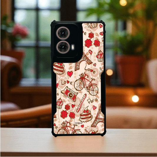 French Fancy Mobile Cover For Motorola G85