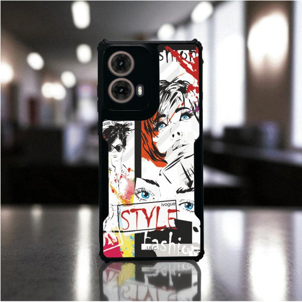 Fashion Pulse Mobile Cover For Motorola G85
