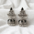 Oxidized Silver Earrings for Women – Traditional Indian Jewelry | Stylish Ethnic Jewelry