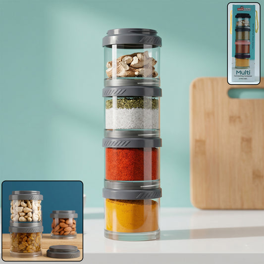 stackable multipurpose storage container set