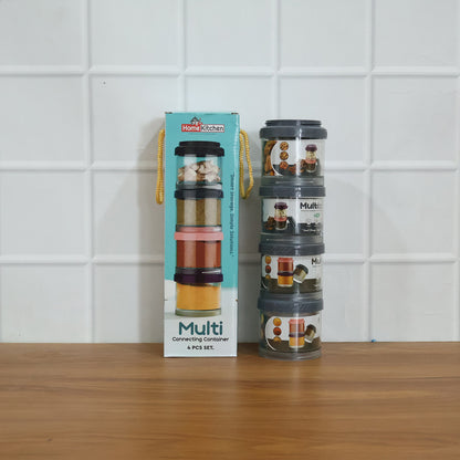 transparent stackable organizer containers