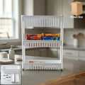 Kitchen Storage Rack – Durable 3-Layer Organizer for Countertops