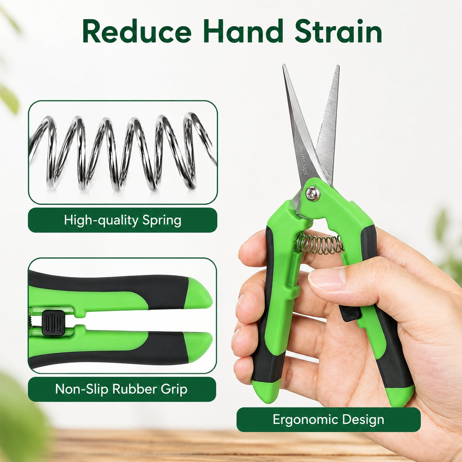 Micro Garden Snip – Ultra-Sharp Pruning Scissors for Precision