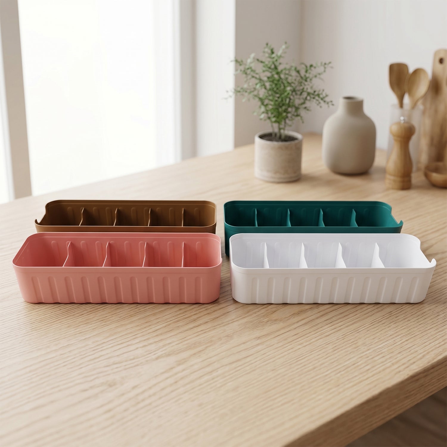 Organizer tray white bg