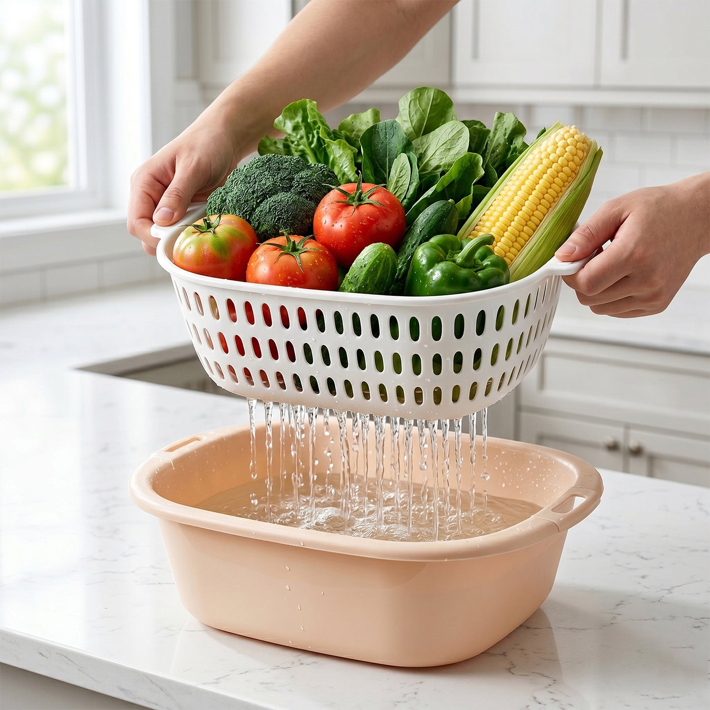 Strainer basket design view
