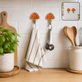 Cartoon Adhesive Wall Hooks for Home and Kitchen Mixed Designs (2 Pc)