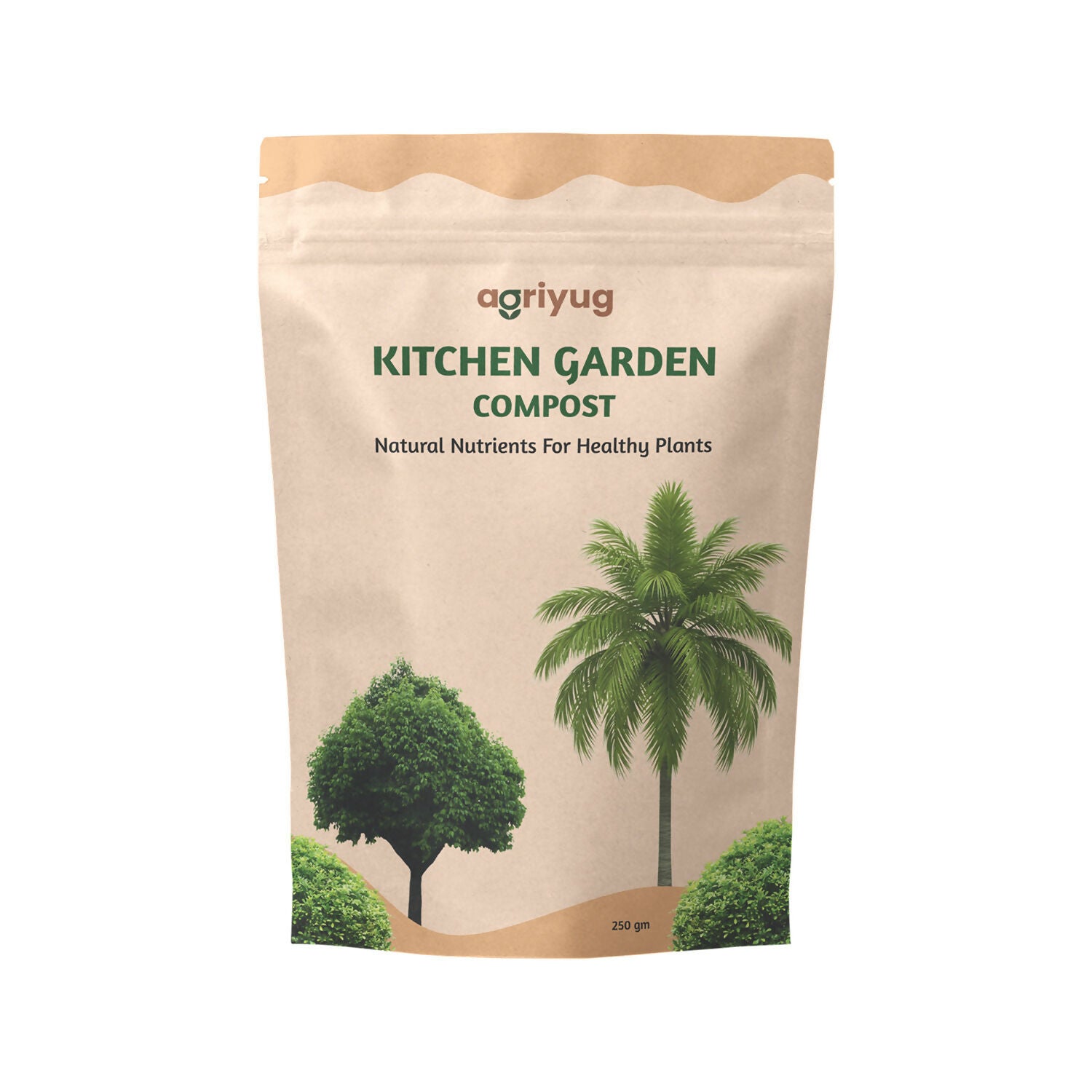 Kitchen Garden Compost For Home Gardening, Natural Nutrients For Healthy Plants (250 g)