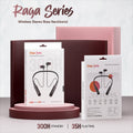 Wireless Neckband Earphones – 35H Playtime & Deep Bass Sound