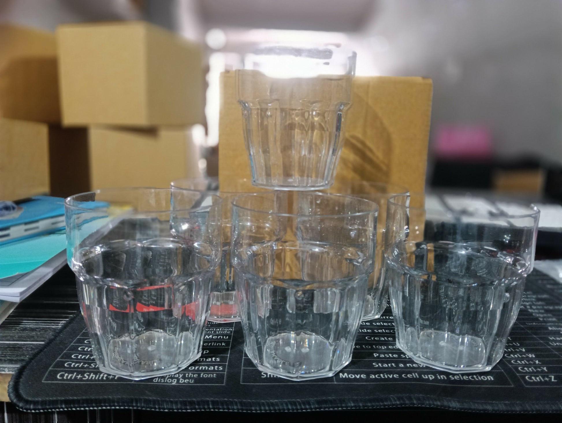 ice plastic glass (pack of 6 )