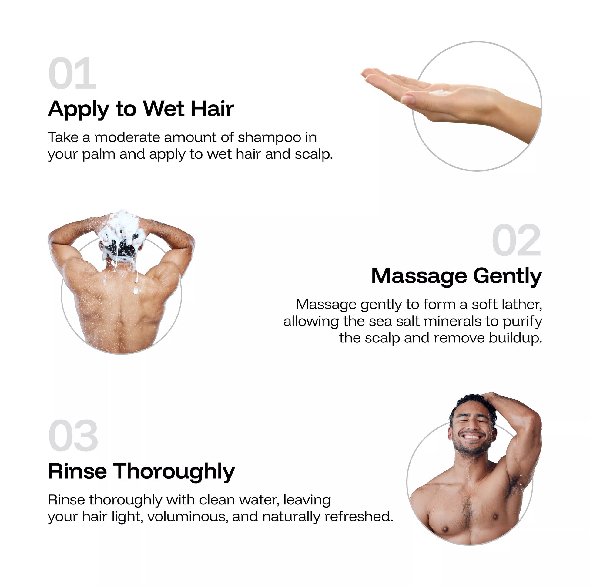 CINCINNUS Sea Salt Oil Control Fluffy Shampoo (380ML)