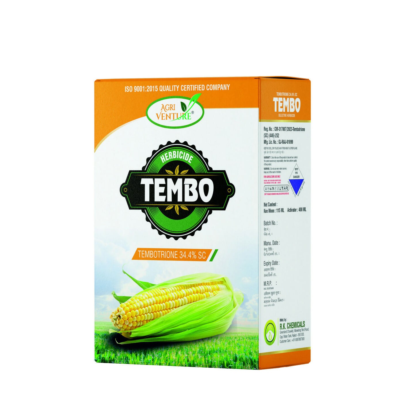 AgriVenture TEMBO ( Tembotrione 34.4% SC ) (230Ml)