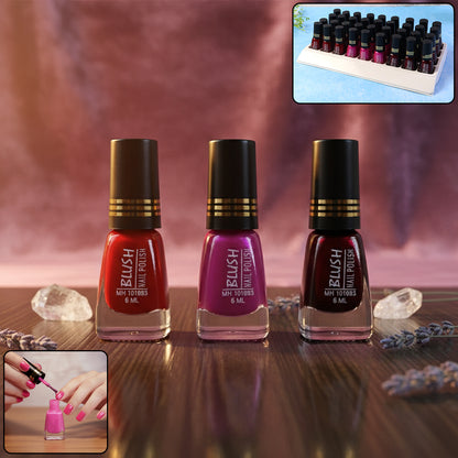 Premium Blush Nail Polish (1 Pc, Mix Color, 6 ml)