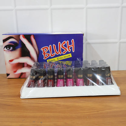 Premium Blush Nail Polish (1 Pc, Mix Color, 6 ml)