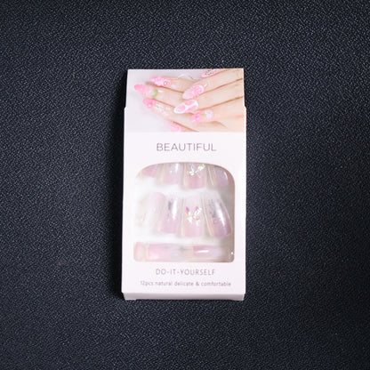 Artificial False Nail Set with Mix Design - (1 Set)