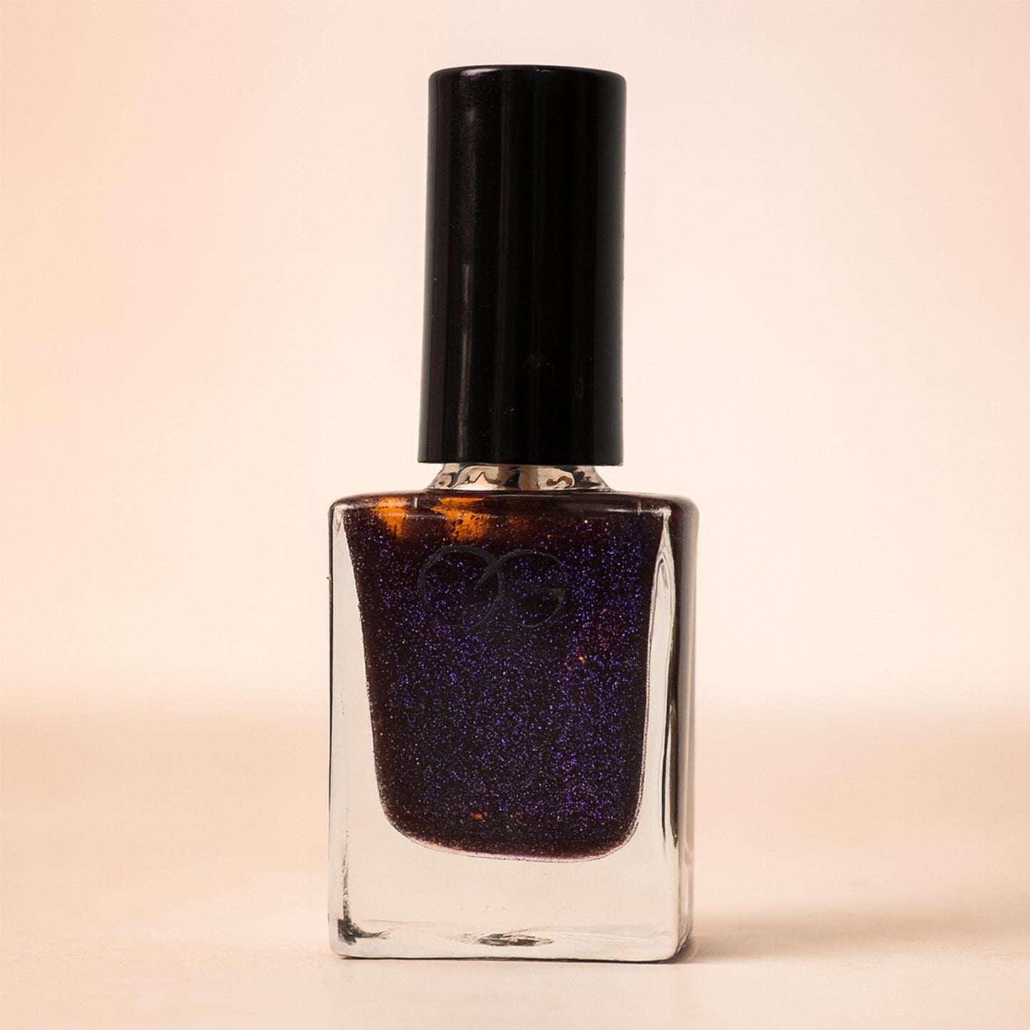 OG Beauty Purple Dazzle Starlet Glitter Nail Paint (10 ML / 1 Pc)