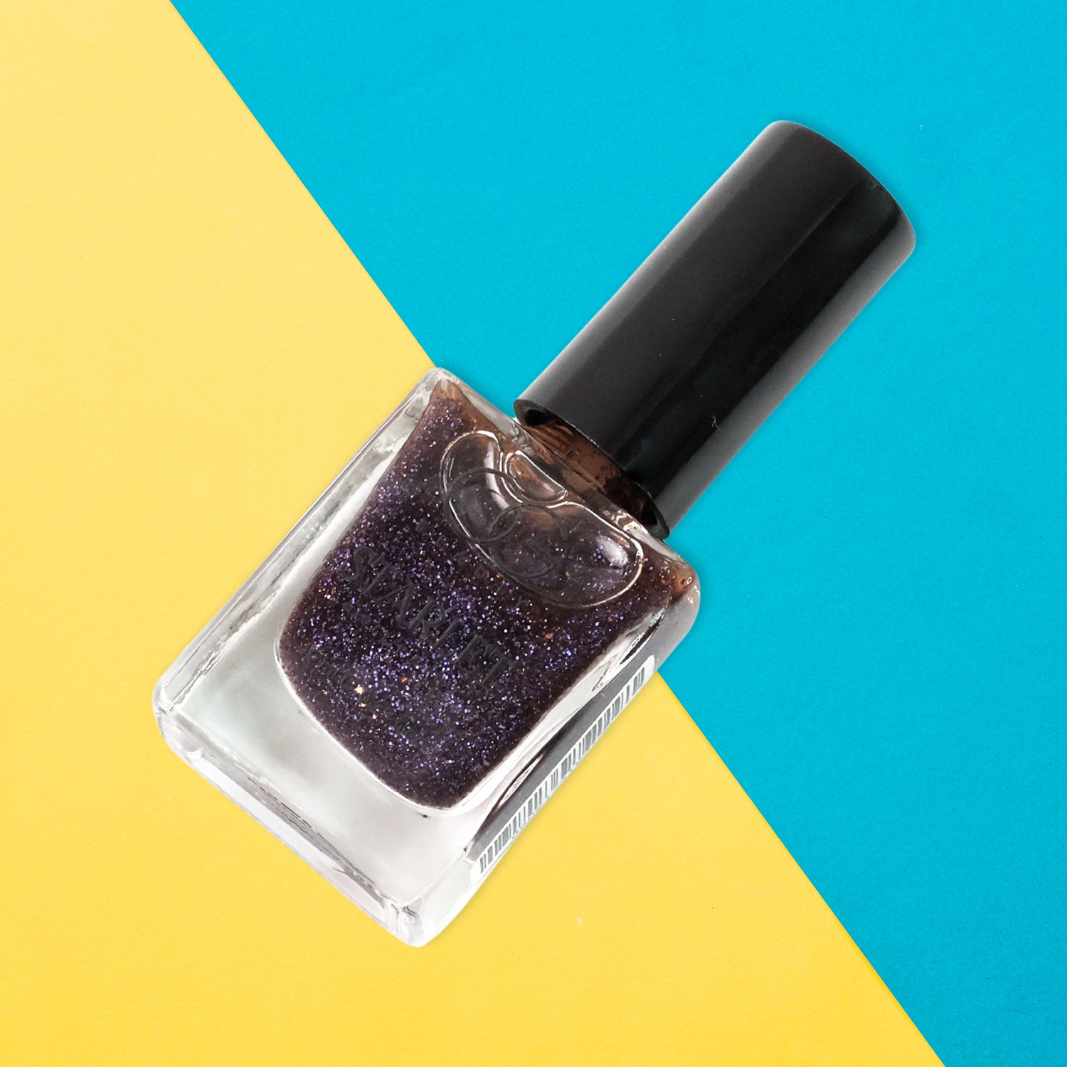 OG Beauty Purple Dazzle Starlet Glitter Nail Paint (10 ML / 1 Pc)