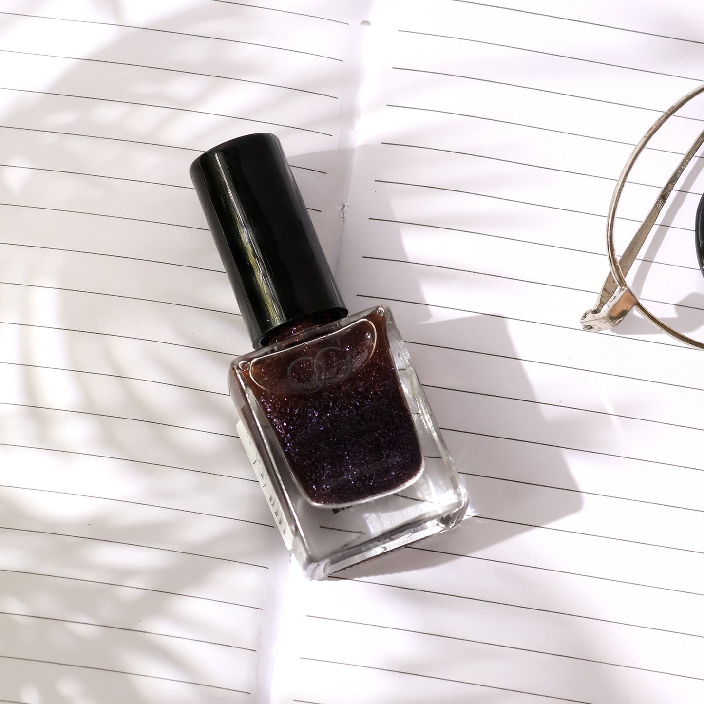 OG Beauty Purple Dazzle Starlet Glitter Nail Paint (10 ML / 1 Pc)