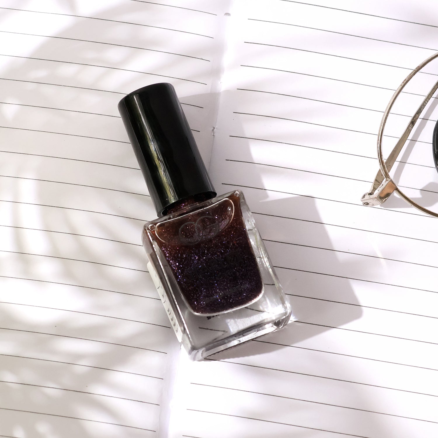 OG Beauty Purple Dazzle Starlet Glitter Nail Paint (10 ML / 1 Pc)